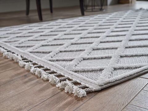 GÜMÜŞSUYU DECO ALVİN 12763 HALI GRİ