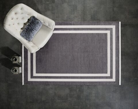 GÜMÜŞSUYU BLACK&BROWN 11297 HALI GRİ