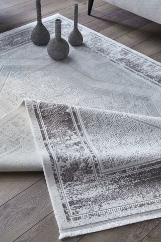 GÜMÜŞSUYU VİERA 15598 HALI GRİ