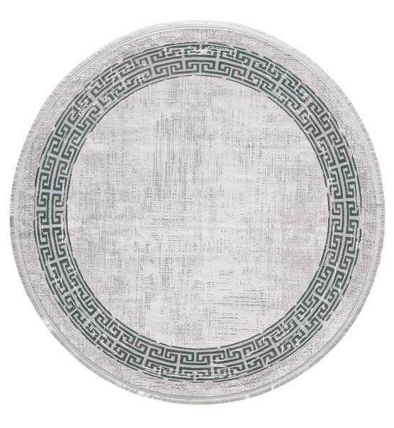 GÜMÜŞSUYU BLACK&BROWN 11298 DAİRE HALI YEŞİL