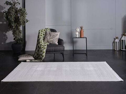 GÜMÜŞSUYU VENİTA 11976 HALI BEYAZ